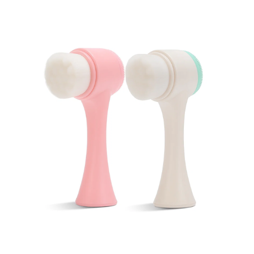 Brosse Nettoyante Visage Double Face en Silicone