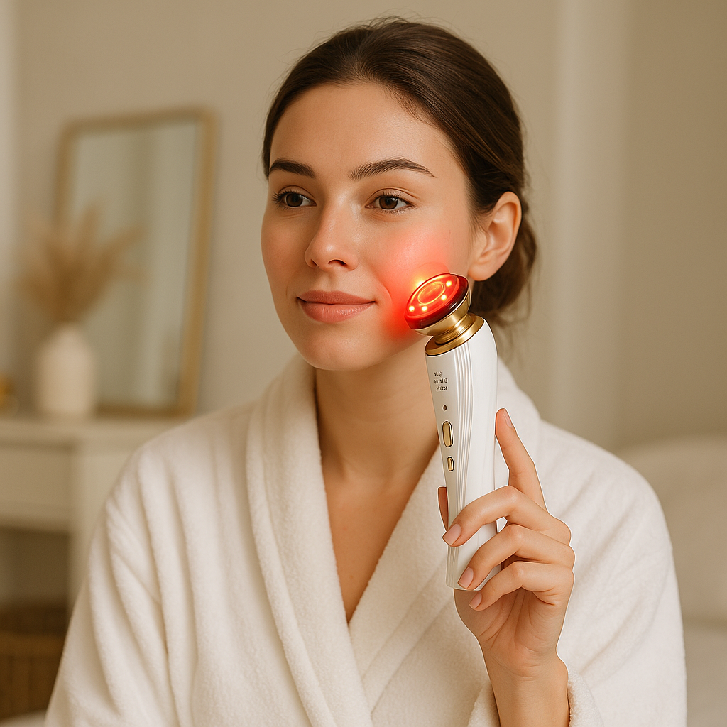 DERMAXE™ Face and Neck Beauty Device for Puffiness & Skin Firming